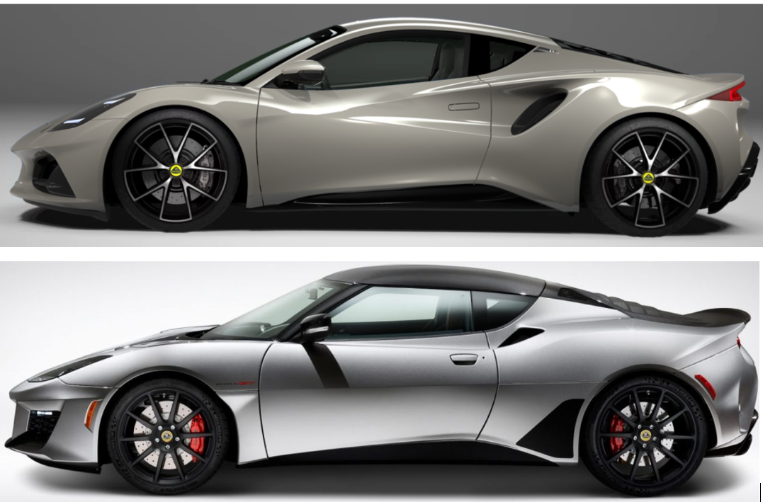 Emira and Evora pictures comparison | The Lotus Cars Community