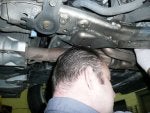 Tech position changing oil.JPG